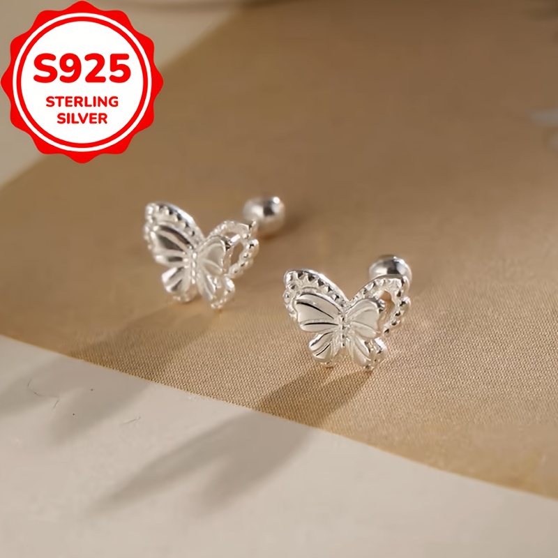 Women's Exquisite Cute Double-Layer Butterfly Earrings